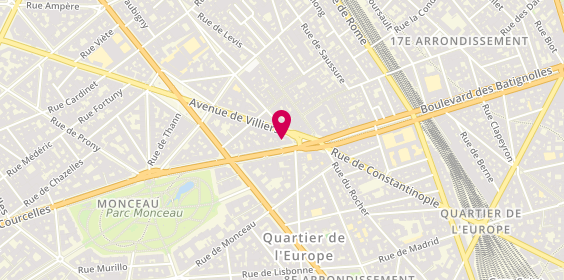 Plan de Tristan Bât, 4 Boulevard de Courcelles, 75017 Paris