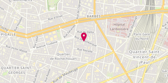 Plan de Seragaz, 69 Rue de Dunkerque, 75009 Paris