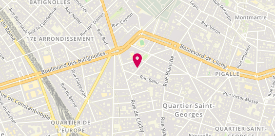 Plan de Alleaume & Goulart, 9 Rue de Vintimille, 75009 Paris