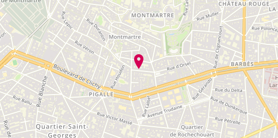 Plan de Sanitaire Montmartre, 60 Rue d'Orsel, 75018 Paris