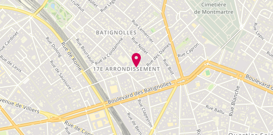 Plan de Osmm Paris Bat, 1 Rue Truffaut, 75017 Paris