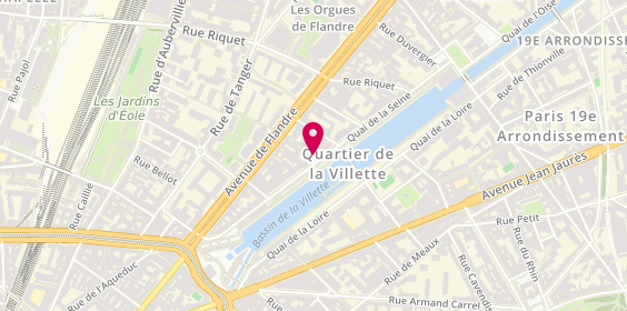 Plan de Assistance Plomberie, 43 Quai Seine, 75019 Paris