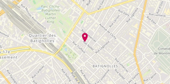 Plan de Entreprise Roger Bourhis, 102 Rue Nollet, 75017 Paris