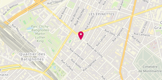 Plan de Zk Travaux, 131 Avenue de Clichy, 75017 Paris