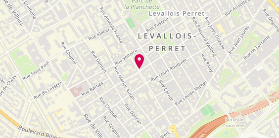 Plan de Roussilhe, 64 Rue Anatole France, 92300 Levallois-Perret