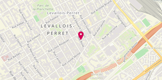 Plan de Guibs Rénovation, 12 Rue Rivay, 92300 Levallois-Perret