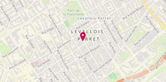 Plan de Elite Plomberie, 39 Rue Gabriel Péri, 92300 Levallois-Perret
