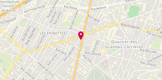 Plan de Aladin, Bât 1 77 Avenue Saint Ouen, 75017 Paris