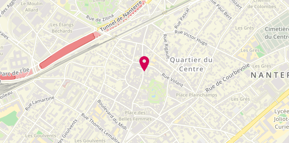 Plan de Etablissements Rene Clement, 40 Rue Maurice Thorez, 92000 Nanterre