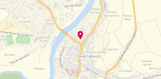Plan de Therm'Services, 10 place du Saulcy, 55300 Saint-Mihiel