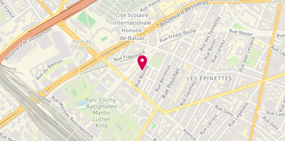 Plan de Abel Assistance, 15 Rue Boulay, 75017 Paris