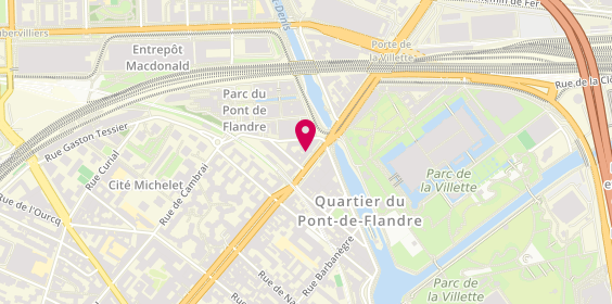 Plan de Plombier Regis, 11 avenue Corentin Cariou, 75019 Paris
