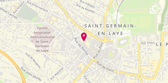 Plan de Atelier Bernard et Fils, 5 Rue de la Procession, 78100 Saint-Germain-en-Laye