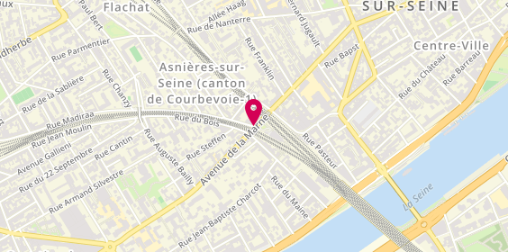 Plan de Alain Père et Fils, 2 Avenue Flachat, 92600 Asnières-sur-Seine