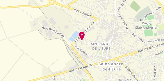 Plan de Entreprise Ledein, 19 Avenue Victor Hugo, 27220 Saint-André-de-l'Eure