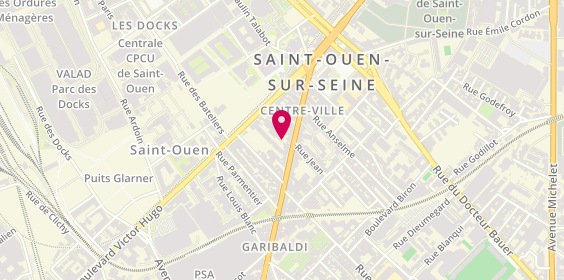 Plan de Artisanat Plus, 14 Rue des Rosiers, 93400 Saint-Ouen