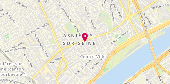 Plan de Lucas, 5 Rue Ernest Billiet, 92600 Asnières-sur-Seine