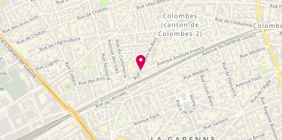 Plan de Etablissement Leroy Pere et Fils, 61 Avenue Anatole France, 92700 Colombes