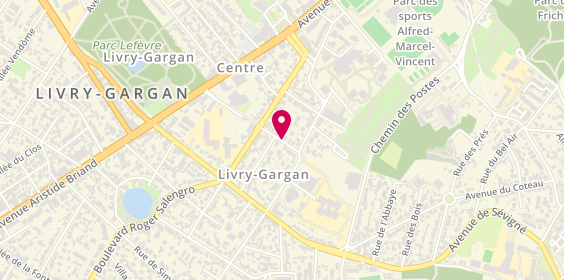 Plan de Rtcs, Chez M. Robert Tornos
67 Allée de Chartres, 93190 Livry-Gargan