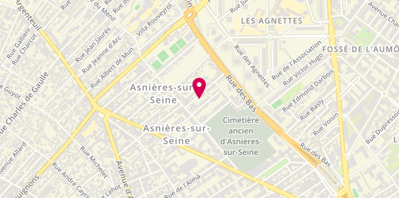Plan de Renovel, 12 Rue Paul Gillet, 92600 Asnières-sur-Seine