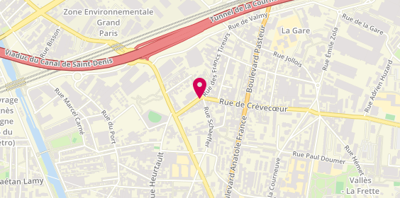 Plan de Lj Tce, 99 Rue Heurtault, 93300 Aubervilliers