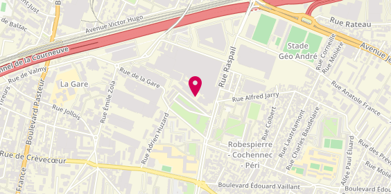 Plan de Lu Entreprise, Zone Artisanale 
127 Rue Charles Tillon, 93300 Aubervilliers