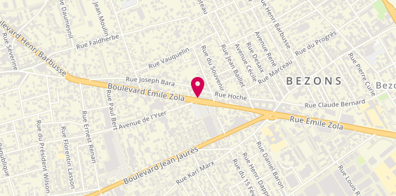 Plan de Thorel, 93 Boulevard Emile Zola, 78800 Houilles