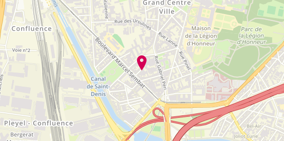 Plan de DIOUTALA Mendy, 11 Rue Riant, 93200 Saint-Denis