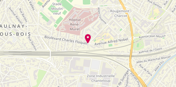 Plan de F.P.C, 110 Boulevard Charles Floquet, 93600 Aulnay-sous-Bois