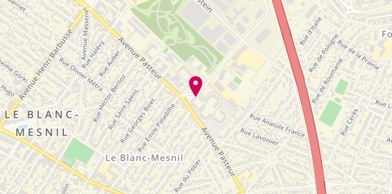 Plan de Eb Plomberie, 5 Rue Laennec, 93150 Le Blanc-Mesnil