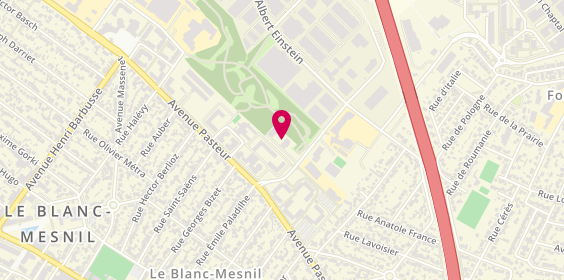 Plan de Hoc Plomberie, 3 Bis Rue du Dr Albert Calmette, 93150 Le Blanc-Mesnil
