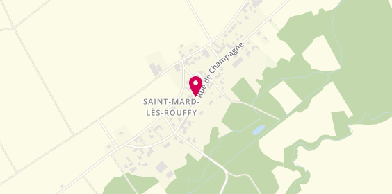 Plan de Bocquart Cédric, 32 Rue Champagne, 51130 Saint-Mard-lès-Rouffy