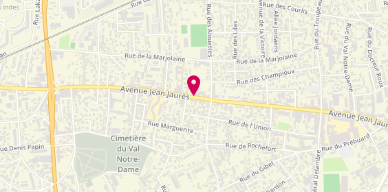 Plan de Scc Plomberie, 262 Bis Avenue Jean Jaures, 95100 Argenteuil