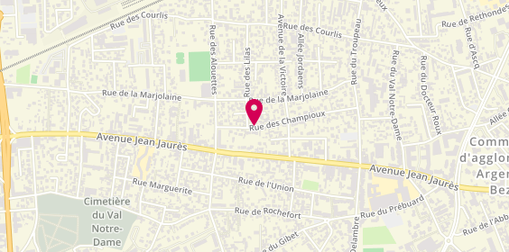 Plan de Stouta, 56 Rue des Champioux, 95100 Argenteuil