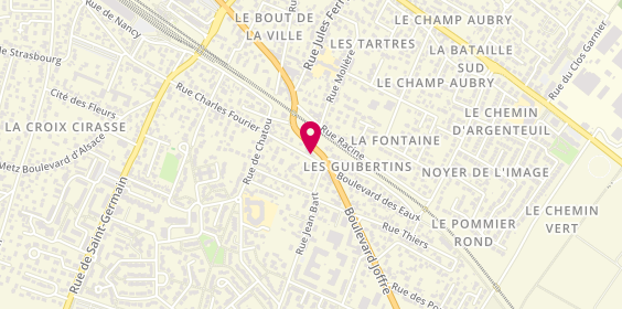 Plan de C P C O, 2 Rue Charles Fourier, 95240 Cormeilles-en-Parisis