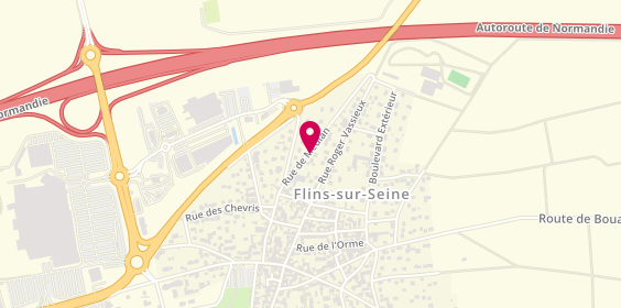 Plan de SCHERR Jérôme, 345 Rue de l'Etoile, 78410 Flins-sur-Seine