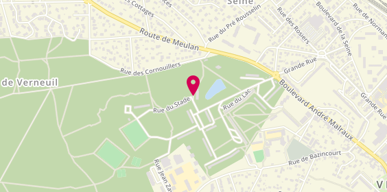 Plan de Adrion, 4 Rue Stade, 78480 Verneuil-sur-Seine