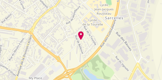 Plan de Entreprise VALMIER Jean Luc, 14 Rue Théodore Bullier, 95200 Sarcelles