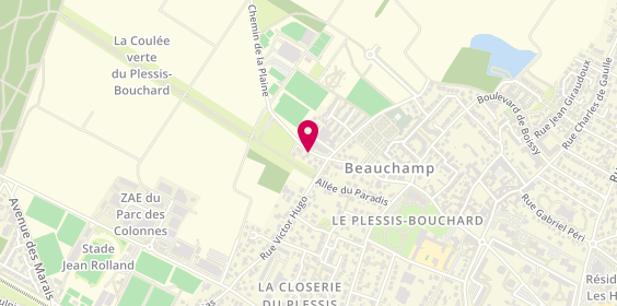 Plan de Entreprise Grondin, 27 Rue Marcel Clerc, 95130 Le Plessis-Bouchard