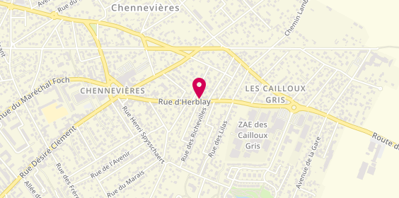 Plan de Societe Brochard, 43 Rue d'Herblay, 78700 Conflans-Sainte-Honorine
