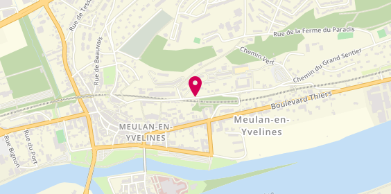 Plan de Entreprise Flocon, 16 Allée des Ibis, 78250 Meulan-en-Yvelines