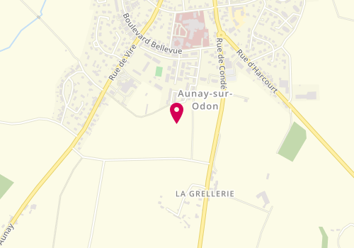 Plan de Entreprise Delacotte, Route de Thury Harcourt, 14260 Aunay-sur-Odon
