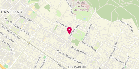 Plan de FB Plomberie, 11 Bis Rue de la Tuyolle, 95150 Taverny