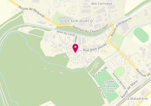 Plan de Ste Exploitation Allard, 1 Rue Aristide Briand, 77440 Lizy-sur-Ourcq