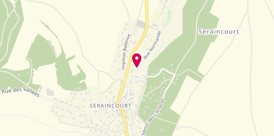Plan de A.R.C Sanitaire, 31 Bis Rue Normande, 95450 Seraincourt