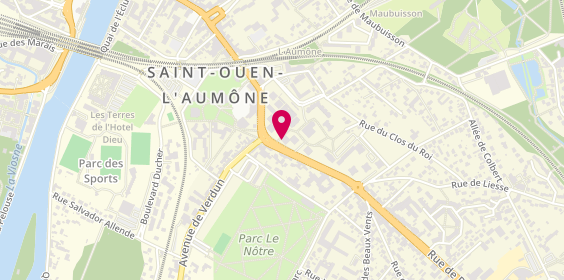 Plan de Slb Depannage, 15 Avenue du General de Gaulle, 95310 Saint-Ouen-l'Aumône