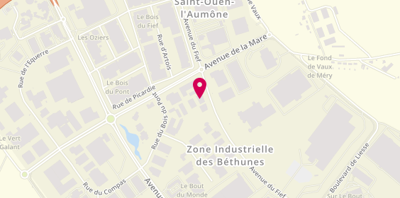 Plan de Ltenergy, 10 avenue du Fief Lotissement N. 22, 95310 Saint-Ouen-l'Aumône