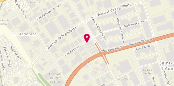 Plan de CP2C, 18 Rue des Oziers, 95310 Saint-Ouen-l'Aumône