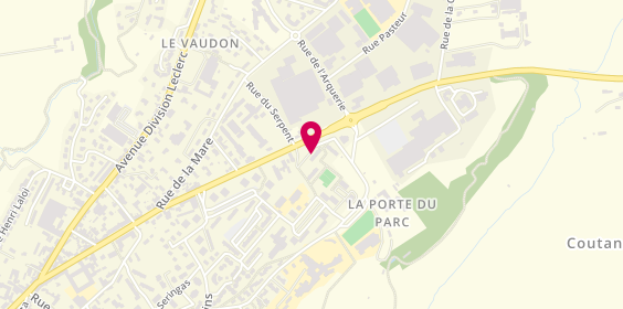 Plan de BOURRELY Pascal, 6 Rue parc, 50200 Coutances