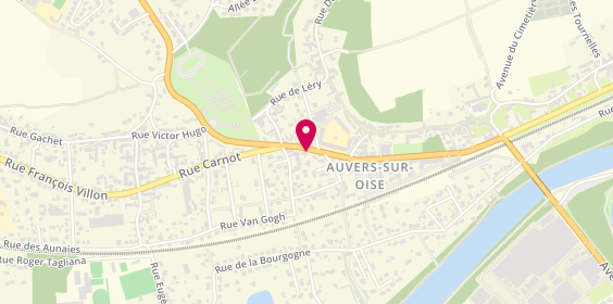 Plan de Jp Charcellay, 31 Rue General de Gaulle, 95430 Auvers-sur-Oise